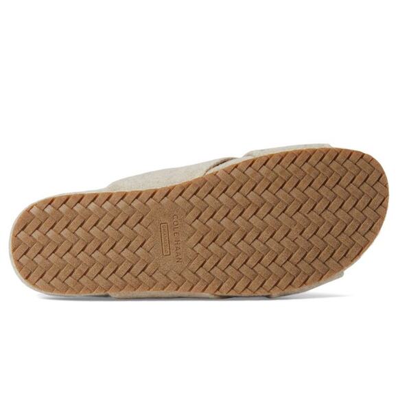 Cole Haan Mojave Crisscross Sandal (Unisex, Oatmeal Wool, 7.5, Medium/B) - Picture 3 of 10
